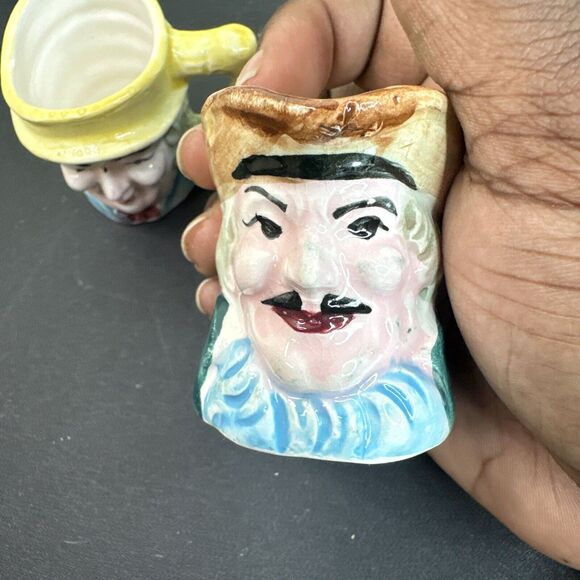 Vintage Mini Toby Jug Mug Character Head Mug Made in Occupied‎ Japan 1950s Lot 4 - Picture 5 of 8